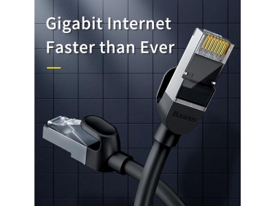 کابل شبکه بیسوس ۱۵ متری  Baseus Cat6.0 RJ45 Gigabit 15m PCWL-K01