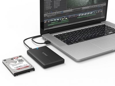 باکس هارد درایو 2.5 اینچی اوریکو Orico 2526C3 2.5-Inch Type-C Portable Hard Drive Enclosure
