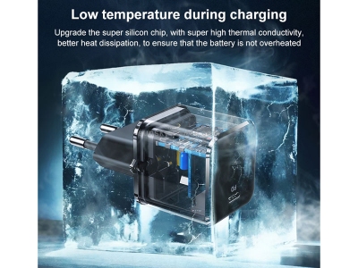 شارژر دیواری سریع  یوسامز Usams US-CC140 T42 25W Super Si PD Fast Charger