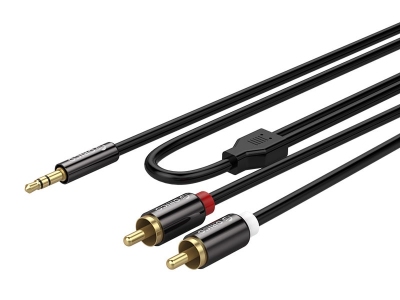 مبدل جک 3.5 میلیمتری به RCA صدا ORICO AM-MRC1 3.5mm to Dual RCA Ports Audio Cables