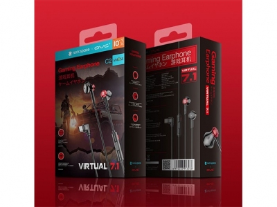 هندزفری تایپ سی مخصوص بازی راک Rock C2 Type-C Gaming Earphone