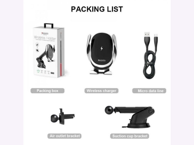 پایه نگه دارنده وشارژر وایرلس موبایل داخل خودرو یسیدو Yesido C78 Wireless Charger Phone Holder