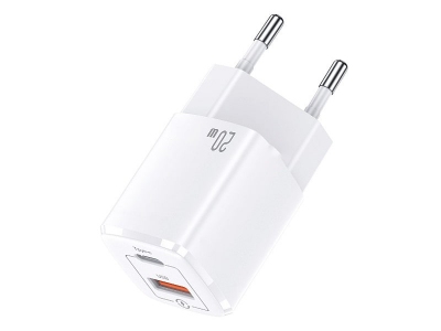 شارژر دیواری سریع 2 پورت یوسامز Usams US-CC128 QC3.0 PD 20W Charger