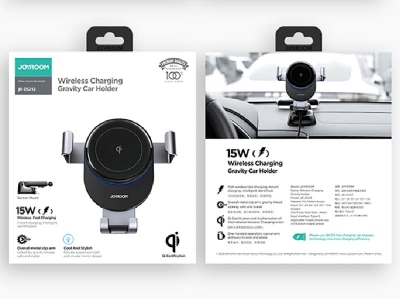 پایه نگهدارنده  داشبوردی و شارژر بی سیم داخل خودرو جویروم Joyroom Wireless Charging Car Holder JR-ZS212