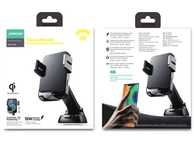 پایه نگهدارنده و شارژ وایرلس جویروم Joyroom Wireless Charging Car Holder JR-ZS219