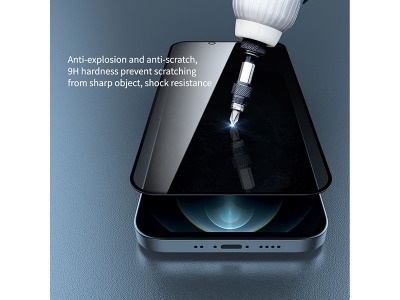 محافظ صفحه نمایش نیلکین آیفون 13 مینی Nillkin Guardian Privacy Glass iPhone 13 mini