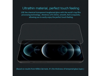 محافظ صفحه نمایش شیشه‌ای نیلکین آیفون 13 مینی Nillkin H Glass iPhone 13 mini