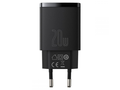 شارژر دیواری سریع 20 وات بیسوس Baseus Compact Quick Charger CCCP20UE