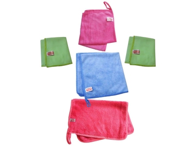 دستمال میکروفایبر نظافت خودرو 5 تایی تام کلین Tamclean 5x Cloth