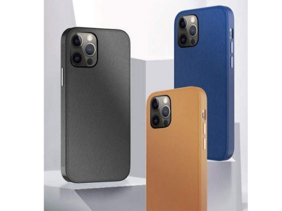 قاب محافظ چرم مگنتی آیفون گرین Green Luju MagSafe Leather Case iPhone 12/12 Pro
