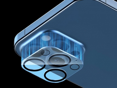 محافظ لنز دوربین آیفون بیسوس 2 تایی Baseus Lens Film iPhone 12 Pro Max