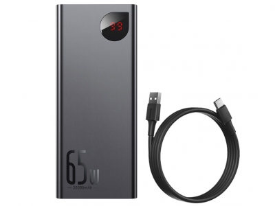 پاوربانک شارژ سریع بیسوس Baseus Adaman Metal Digital Display 65W 20000mAh