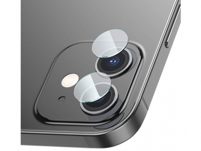 محافظ لنز دوربین آیفون بیسوس 2 تایی Baseus 0.25mm Gem Camera Lens iPhone 12 mini