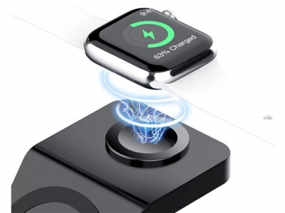 شارژر آیفون و اپل واچ و ایرپاد توتو Totu 3in1 Magnetic Wireless Charging Station