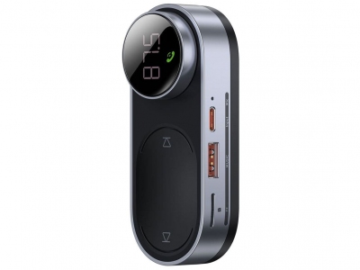 گیرنده بلوتوثی خودرو بیسوس Baseus Solar Car FM Bluetooth Transmitter CDMP000001