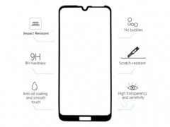 گلس و محافظ تمام صفحه Mletubl Full Glass For Huawei Y6 Pro 2019
