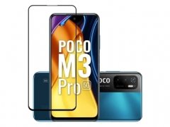 گلس و محافظ تمام صفحه Mletubl Full Glass For Poco M3 Pro/M3 Pro 5G/Redmi Note 10 5G/Op A93 5G