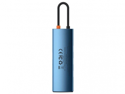 هاب 8 پورت بیسوس Baseus Metal Gleam 8 in 1 Multifunctional Type-C HUB 100W WKWG000103