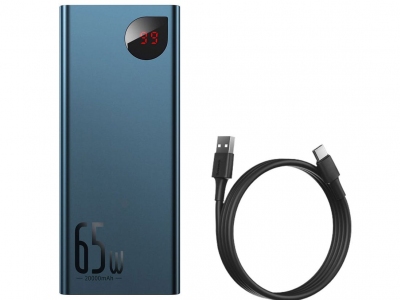 پاوربانک شارژ سریع بیسوس Baseus Adaman Metal Digital Display 65W 20000mAh