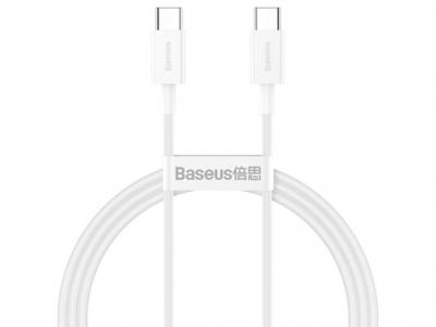 کابل شارژ سریع تایپ سی به تایپ سی 100وات بیسوس Baseus Superior Type-C Cable 2m