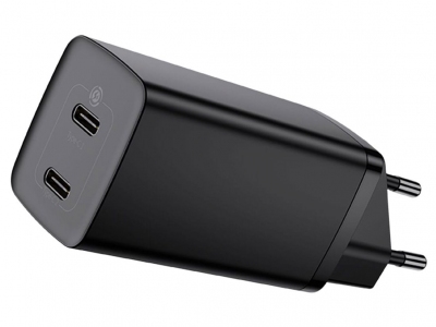 شارژر دیواری فست بیسوس Baseus GaN2 Lite Quick ChargerC+C 65W EU CCGAN2L-E01
