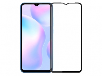 گلس و محافظ تمام صفحه Mletubl Full Glass For Redmi 9/9 Prime/Poco M2/Poco C3/Samsung A32/A12