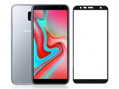 گلس و محافظ تمام صفحه Mletubl Full Glass For Samsung J4 Plus / J6 Plus/J4 Core
