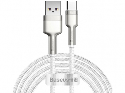 کابل تایپ سی شارژر سریع 66 وات بیسوس Baseus Cafule Series Metal Data Cable USB to Type-C 2m CAKF000101