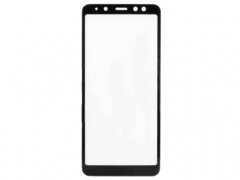 گلس و محافظ تمام صفحه Mletubl Full Glass For Samsung A8 2018/A530F