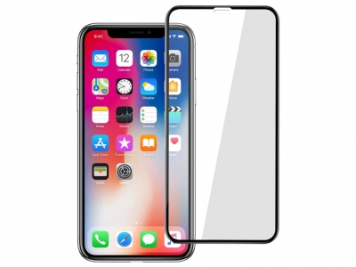گلس و محافظ تمام صفحه Mletubl Full Glass For Iphone XR/11