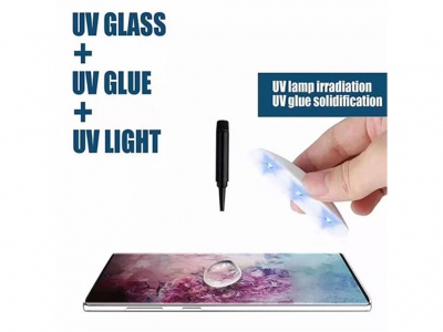 محافظ صفحه نمایش نانو یو وی سامسونگ Mletubl UV Nano Glass Samsung S21 Plus