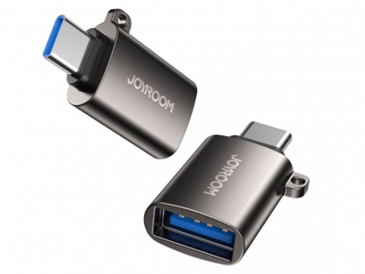 مبدل تایپ سی به یو اس بی جویروم Joyroom Type-C male to USB female adapter-maroon S-H151