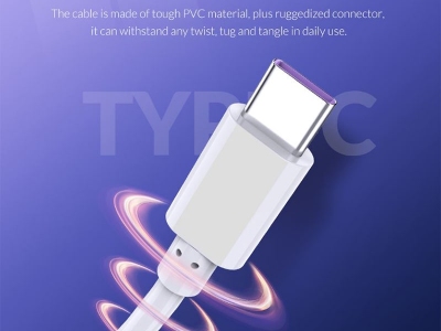 کابل دو متری تایپ سی شارژ سریع اوریکو Orico AC40 USB A to Type C Cable 5V3A Quick Charge 2M