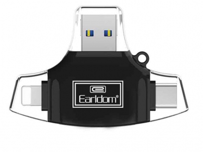 کارت خوان سه سر ارلدام Earldom ET-OT31 Card Reader