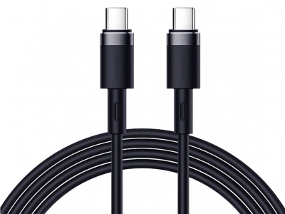 کابل شارژ و انتقال داده سیلیکونی تایپ سی به تایپ سی جویروم Joyroom Silicone Data Cable 1.8M 60W S-1830N9