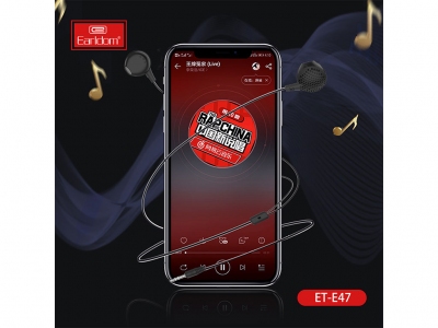 هندزفری با سیم ارلدام Earldom ET-E47 3.5mm headphone