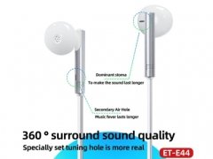 هندزفری با سیم تایپ سی ارلدام Earldom ET-E44 Type-C headphone