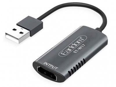 مبدل اچ دی ام آی به یو اس بی ارلدام Earldom ET-W17 HDMI to USB Converter