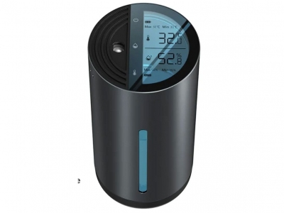 دستگاه بخور و رطوبت‌ساز بیسوس Baseus Water Window Digital Display CAR HUMIDIFIER CRJSQ02-01