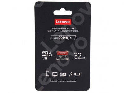 کارت حافظه 32 گیگ لنوو Lenovo Hi speed Memory Card TF Micro SD 100mb/s A1 32G