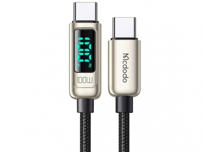 کابل شارژ تایپ‌سی به تایپ‌سی مک‌دودو Mcdodo Type-C To Type-C Data Cable 100W PD Fast Charge CA-8821