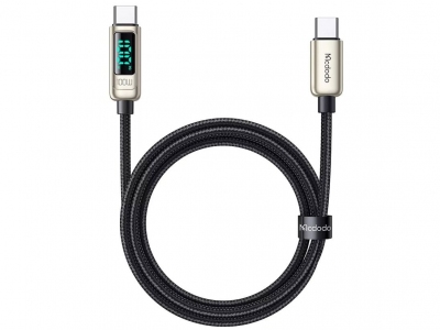 کابل شارژ تایپ‌سی به تایپ‌سی مک‌دودو Mcdodo Type-C To Type-C Data Cable 100W PD Fast Charge CA-8821