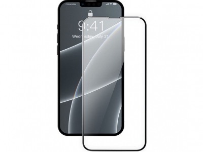 محافظ صفحه نمایش شیشه‌ای بیسوس پک دوتایی Baseus Tempered glass 0.23mm for iPhone 13/13 Pro SGQP020101