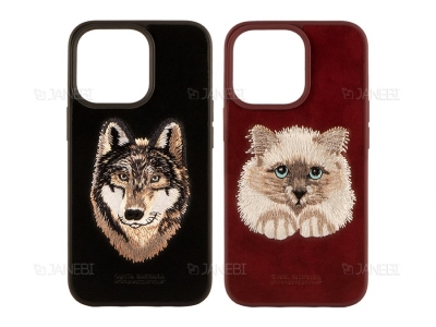 قاب محافظ چرم طرح حیوانات پولو آیفون Polo Case savanna series Apple iPhone 13 Pro