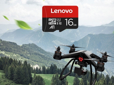 کارت حافظه 16 گیگ لنوو Lenovo Hi speed Memory Card TF Micro SD 100mb/s A1 16G