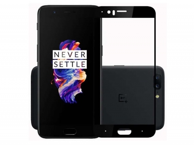 محافظ صفحه نمایش شیشه ای وان پلاس Mletubl Full Glass OnePlus 5