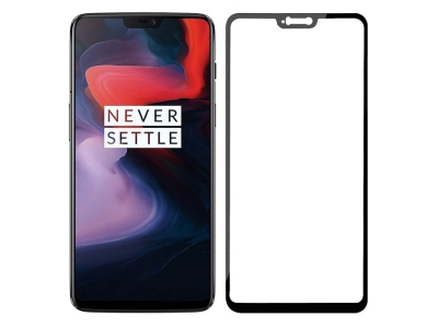محافظ صفحه نمایش شیشه ای وان پلاس Mletubl Full Glass OnePlus 6