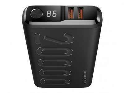 پاوربانک شارژ سریع پورودو Porodo PD Power Bank 20000mAh 18W PD-2093-BK