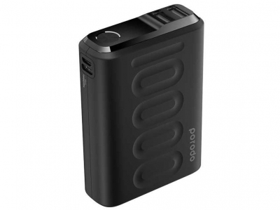 پاوربانک شارژ سریع پورودو Porodo PD Power Bank 10000mAh 20W PD-1092-BK