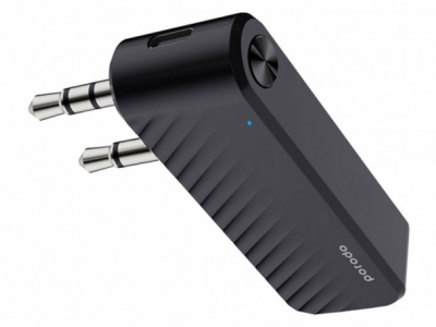 گیرنده صوتی بلوتوث پورودو Porodo Bluetooth Audio Transmitter PD-BTATR-BK